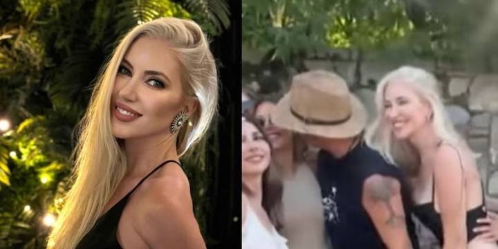 La amiga de Evangelina Anderson contó la intimidad del encuentro con Eros Ramazzotti tras el beso fallido a la modelo
