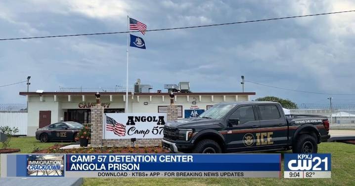 A notorious Louisiana prison was chosen for immigrant detainees to urge self