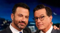 Stephen Colbert responds to Jimmy Kimmel's show going off