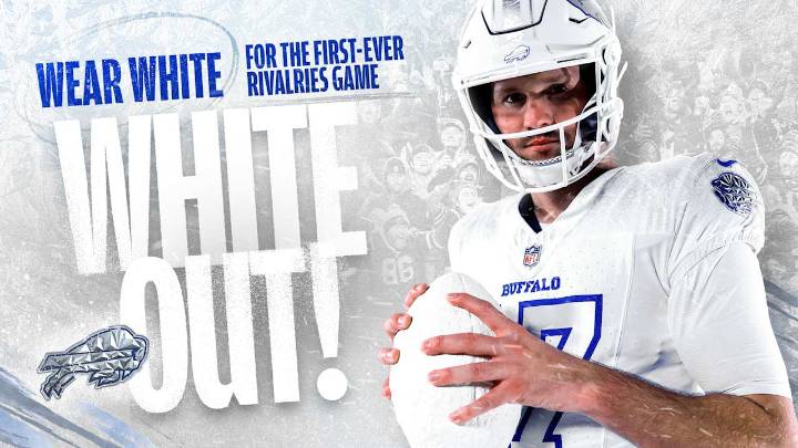 'Bring the storm' | Buffalo Bills announce White Out plan at Highmark Stadium for SNF vs. Patriots