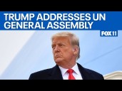 LIVE: President Trump addresses UN General Assembly