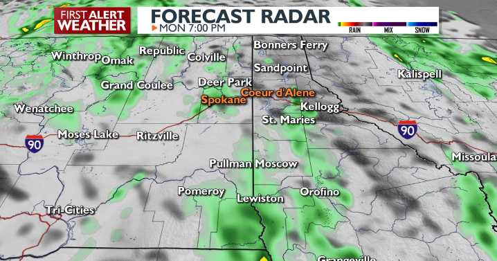 Rain chances going up while we wait for smoke to clear 🌫️☔