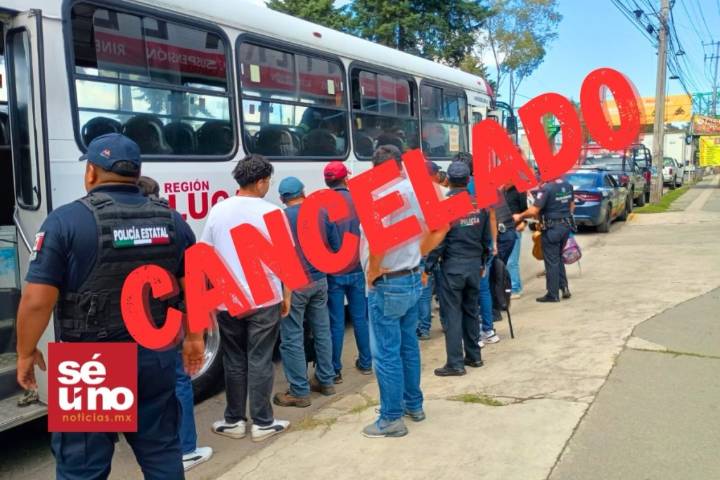 Transportistas en Toluca suspenden paro y acuerdan diálogo con autoridades