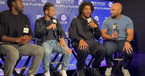 Baltimore Ravens' Isaiah Likely says he will return "very soon" during WJZ Purple Playbook taping