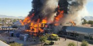 More than a dozen businesses remain closed after strip mall fire