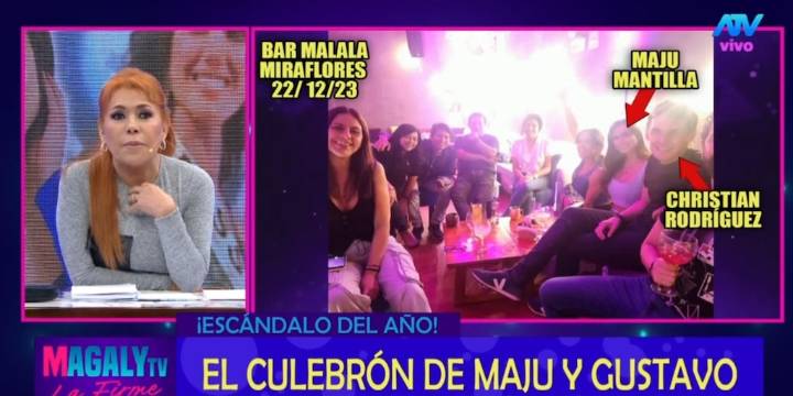 Magaly Medina revela fotos inéditas de Maju Mantilla con el productor y confiesa como las obtuvo: “Uno al lado del otro”