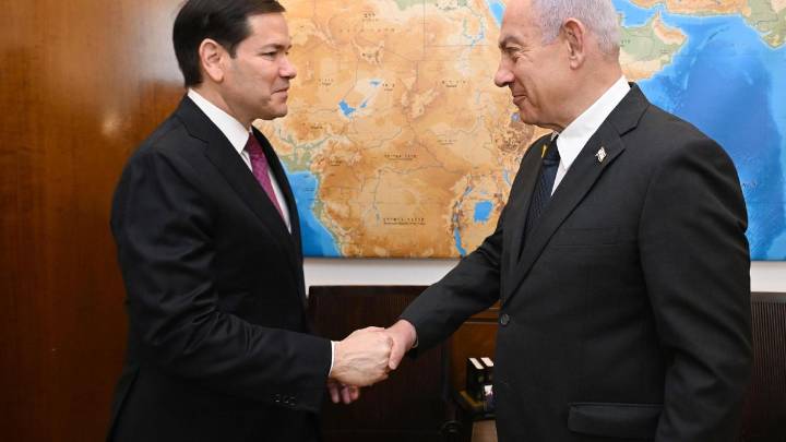 Netanyahu agradece a Rubio que EEUU apoye a Israel contra los "gobiernos débiles" que le están demonizando
