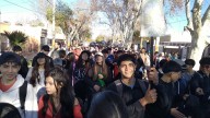 Jóvenes peregrinan en San Juan en el día que la Iglesia proclamó santos a dos modelos juveniles