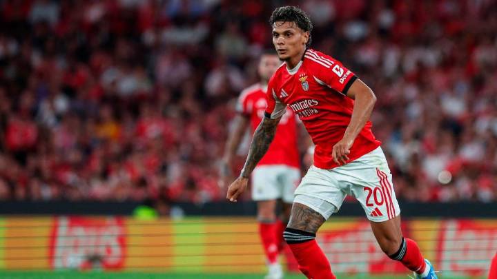 ¿Cómo le fue a Richard Ríos en el debut de José Mourinho con Benfica? Acá le contamos