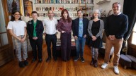 Cristina Kirchner se mostró con los candidatos de Fuerza Patria en la Ciudad