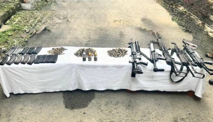 Manipur Ambush: Prime Accused Held, Cache Of Arms And Ammunition Recovered
