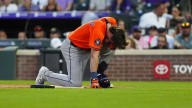 Why Astros’ Jake Meyers isn’t playing in crucial Blue Jays clash