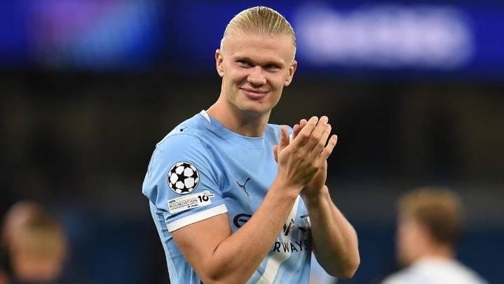 Erling Haaland, el más rápido en anotar 50 goles en Champions League