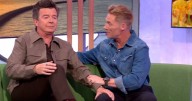 Ronan Keating rushes to Rick Astley's aid as coughing fit derails BBC One Show interview