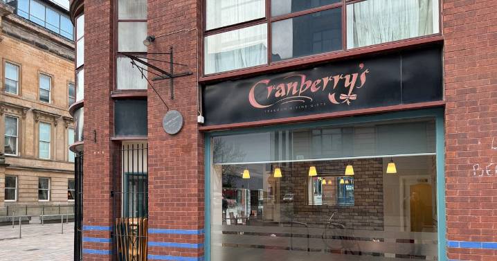 Glasgow favourite Cranberry’s sold as new era begins for Merchant City cafe