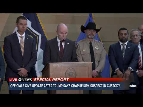 Tyler Robinson identified as suspect in Charlie Kirk's death