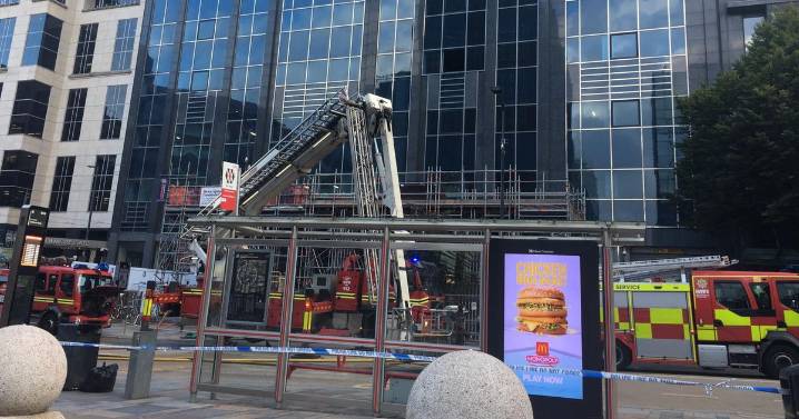 Cause of blaze at Birmingham city centre tower revealed after 50 firefighters battle inferno