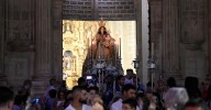 Las imágenes de la vuelta de la Virgen del Socorro a su ermita