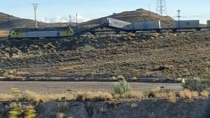 Descarrila un tren de mercancías en Zaragoza a la altura de Puerto Venecia