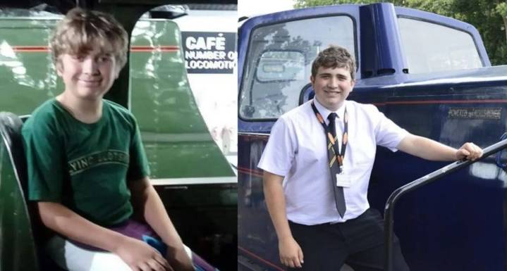 Boy Follows Track in His Heart to Dream Job ‘I’ve Always Loved trains–Now I’m Qualified to Drive         O     ne ‘