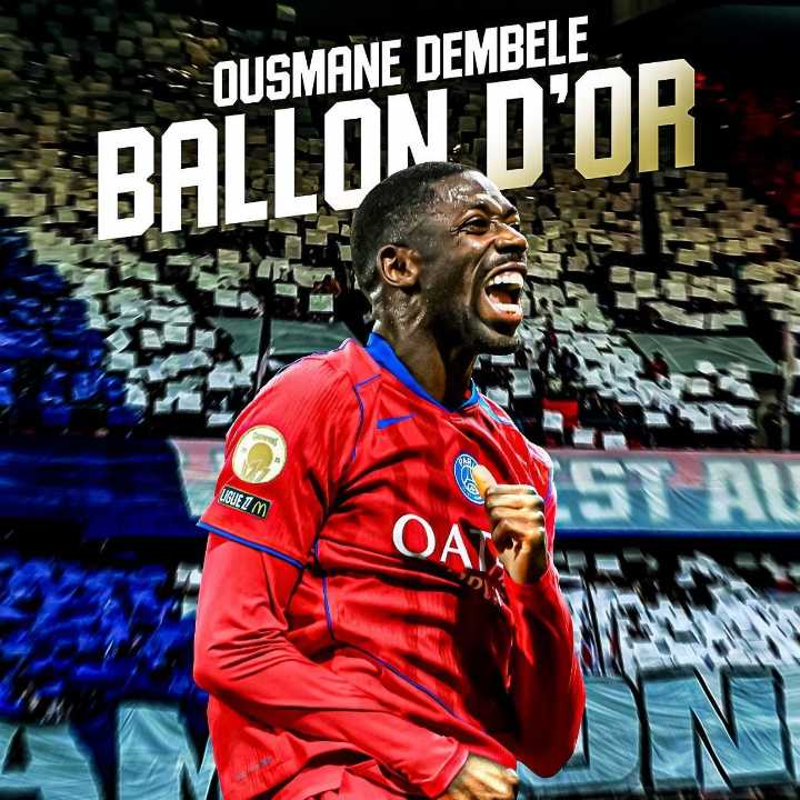 Ousmane Dembélé se lleva el Balón de Oro 2025