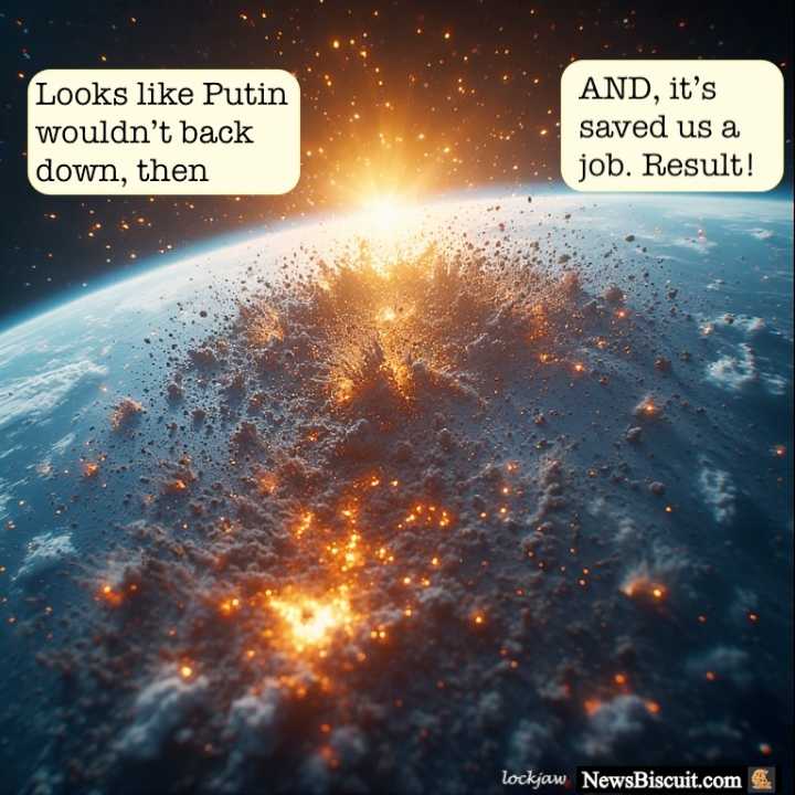Observation made from Vogon mothership