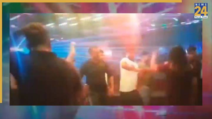 Beer in hand, 4 Cops seen with dancers at Criminal’s Birthday bash in Ghaziabad; Video goes Viral