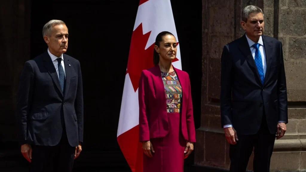 Sheinbaum indica que Carney pedirá a mineras canadienses cumplir leyes ambientales