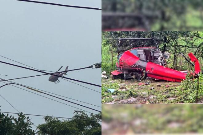 Fundación Ángel Flight se deslinda de helicóptero accidentado en Edoméx