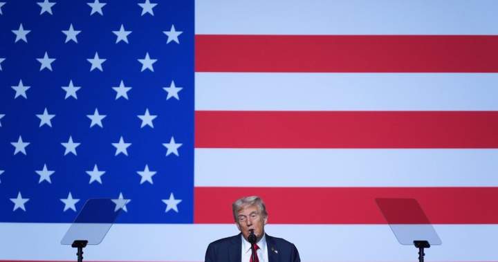Trump revives Canada ’51st state’ rhetoric in speech to U.S. military brass