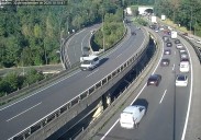 Herido un motorista tras una colisión en la GI-20 a la altura del túnel de Aiete