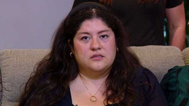 'Put the anger aside' pleads wife of man detained by ICE agents