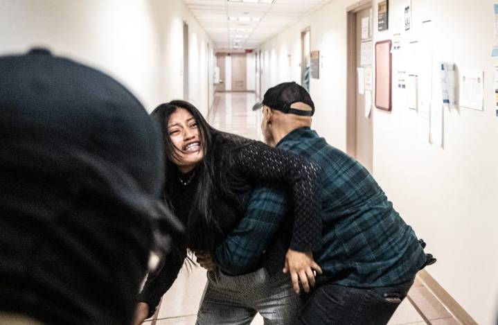 ICE agent recorded shoving woman to floor at NYC detention site is relieved of his duties