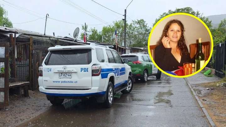 Investigan presunto femicidio en Malloa: Expareja es el principal sospechoso del homicidio de una mujer de 62 años