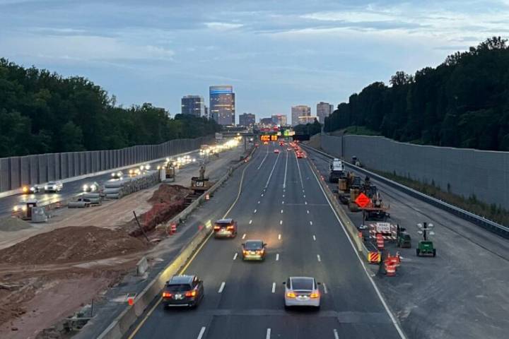 Weekend roadwork scheduled on troublesome Beltway corridor that could lead to improvements
