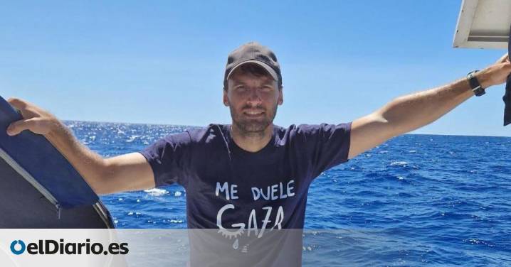 Rafa Borrego, activista a bordo de la Flotilla a Gaza: "Sabemos el tipo de monstruo impune que tenemos delante"