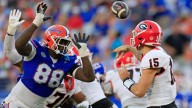 What is Carson Beck's career record vs Florida football?