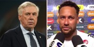 Ancelotti le respondió a Neymar y explicó los motivos por los que lo dejó afuera de la convocatoria de Brasil
