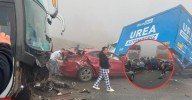 Accidente en Pasamayo: Choque múltiple por neblina deja hasta 10 heridos