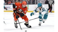 Ducks edge Sharks with 3-goal flurry in preseason game