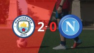 Champions League: Sólido triunfo de Manchester City por 2