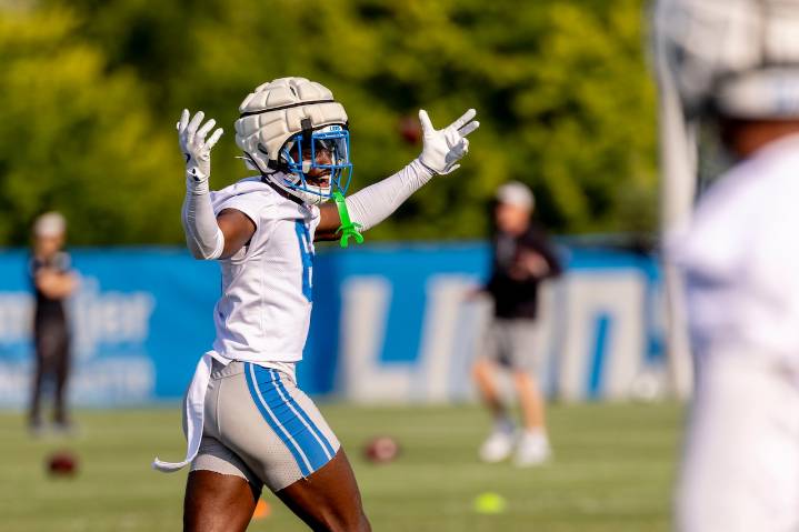 Lions cornerback Terrion Arnold’s mental growth impressing coaches in 2025
