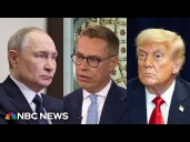 Putin should realize Trump is ‘running out of patience,’ says Finnish President