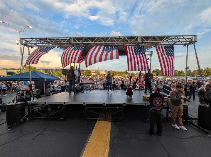 Young Greenville holds vigil for Charlie Kirk