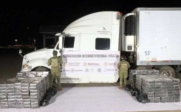 Decomisan 1.5 toneladas de metanfetamina en Mazatlán