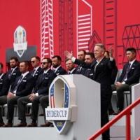Donald and Bradley tout respect, trade jabs at Ryder Cup opening ceremony