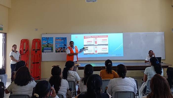 Piura: Docentes y directores recibieron formación en brigadas escolares