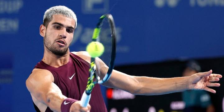 El impactante punto de Carlos Alcaraz en el ATP 500 de Tokio: “No voy a mentir, creo que he jugado increíble hoy”