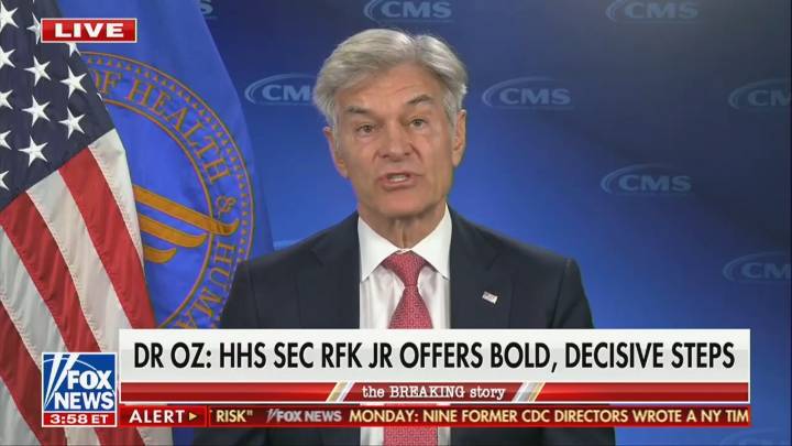 ‘Definitely Not’ Dr. Oz Comes Out Against Vaccine Mandates in Fox News Interview