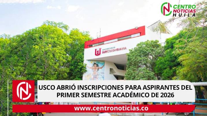 USCO abrió inscripciones para aspirantes del primer semestre académico de 2026